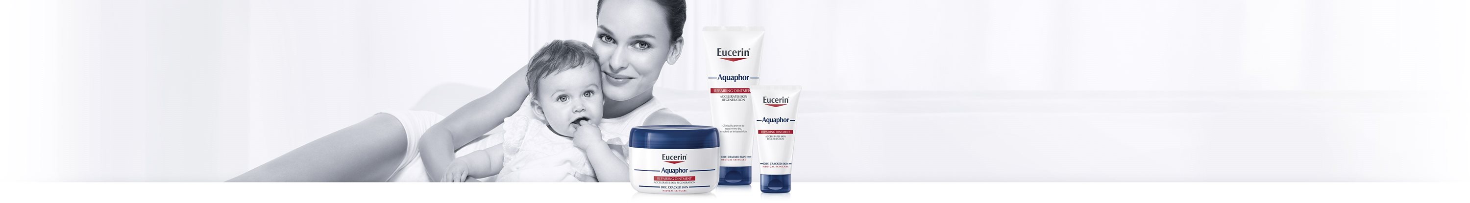 Pomada Aquaphor para pele danificada