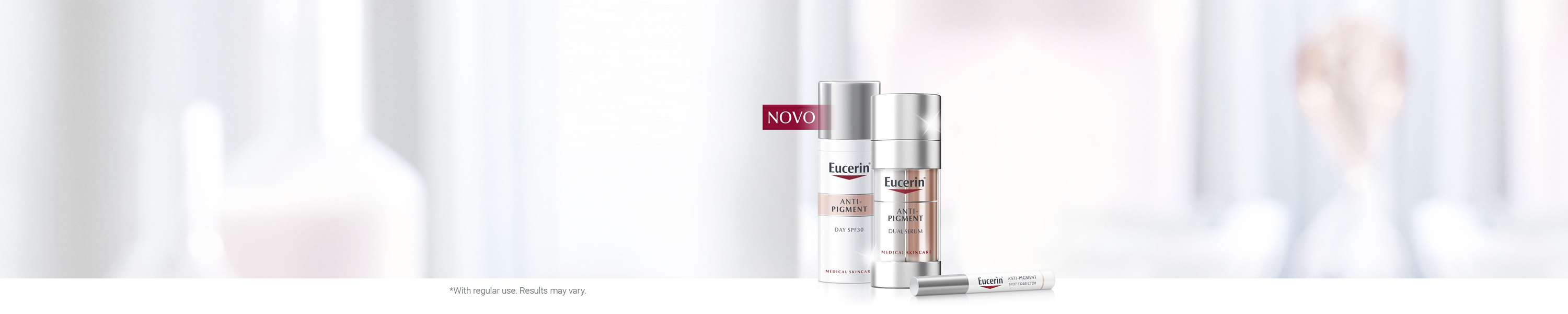 Produtos Euceurin anti-hiperpigmentação